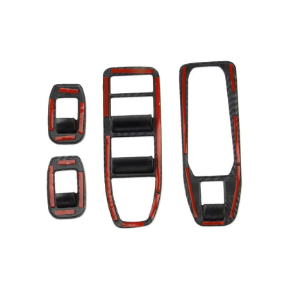 Mavlaro Carbon-Look Fensterheberschalter-Blenden für BMW iX I20 2022-2026
