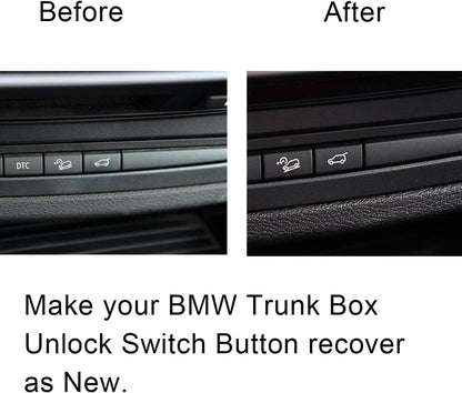 Mavlaro Heckklappen-Taste Abdeckung Ersatz für BMW X5 E70 2006-2013 & X6 E71 2008-2014