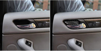 Mavlaro Echtcarbon Innentürgriffmulden-Blenden für BMW 3er E46 1998-2005