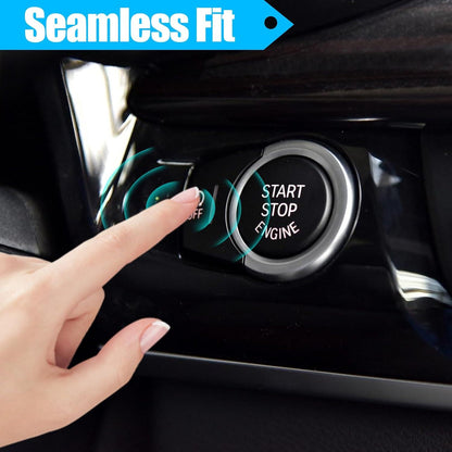 Mavlaro Auto Start Stop OFF Taste Ersatz Schwarz für BMW X3 F25 X4 F26 X5 F15 X6 F16