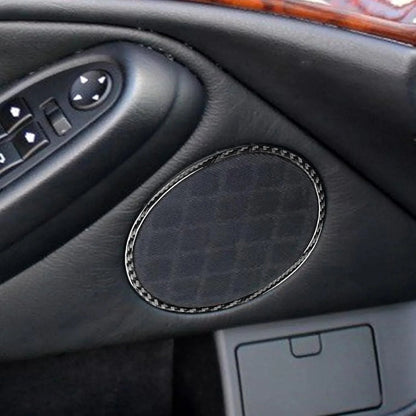 Mavlaro Echtcarbon Türlautsprecher-Ringblende für BMW 5er E39 & M5 1998-2003