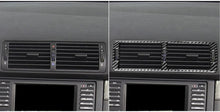 Mavlaro Echtcarbon mittlere Lüftungsdüse-Blende für BMW 5er E39 & M5 1998-2003