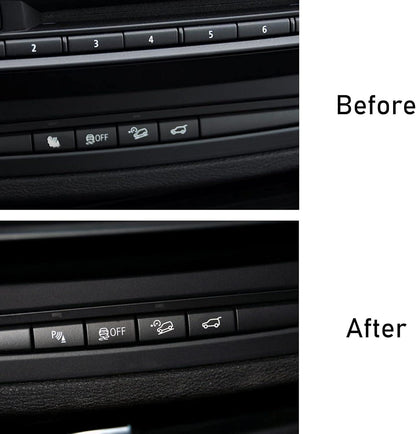 Mavlaro PDC Parkradar-Taste Abdeckung Ersatz für BMW X5 E70 2006-2013 & X6 E71 2008-2014