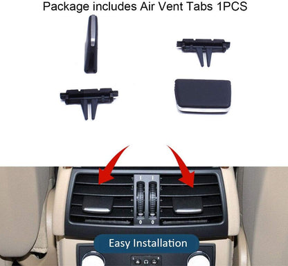 Mavlaro Lüftungsdüsen Clip Reparatur hinten für BMW X5 E70 2006-2012 & X6 E71 2008-2013