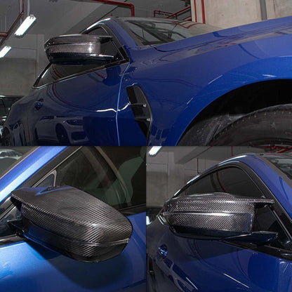 Mavlaro Dry-Carbon Spiegelkappen-Overlays für BMW M2 G87, M3 G80/G81 & M4 G82/G83 2021-2025
