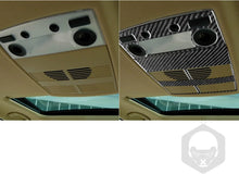 Mavlaro Echtcarbon Fond-Dachleuchten- & Lautsprecherblende für BMW 5er E60 2004-2010