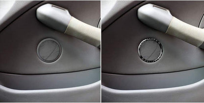 Mavlaro Echtcarbon Lautsprecher-Ringblenden 4-teilig für BMW 3er E46 1998-2006
