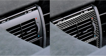 Mavlaro Echtcarbon Fond-Lüftungsdüse Rahmen für BMW 5er E39 & M5 1998-2003