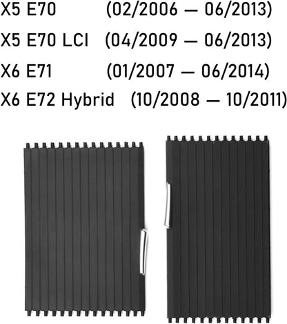 Mavlaro Cupholder Rollodeckel Ersatz 51166954943 für BMW X5 E70 & X6 E71/E72 2006-2014