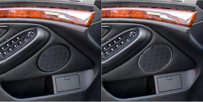 Mavlaro Echtcarbon Türlautsprecher-Ringblende für BMW 5er E39 & M5 1998-2003