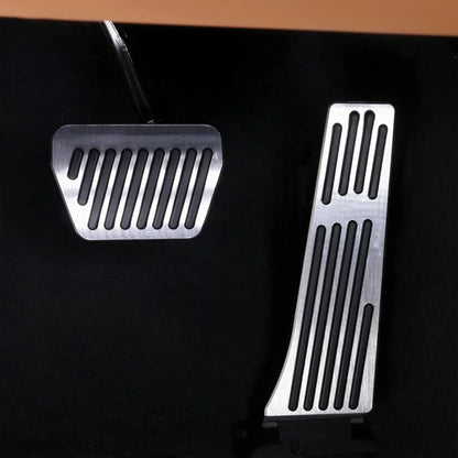 Mavlaro Pedalauflagen Set ohne Bohren für BMW F20 F30 G20 G30 G01 G05 G07