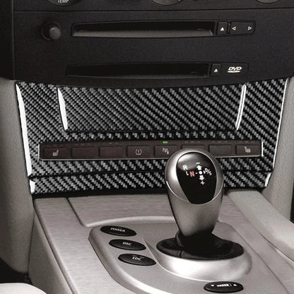 Mavlaro Echtcarbon Sitzheizung-Tastenblende A-Kit für BMW 5er E60 2004-2007