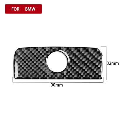 Mavlaro Echtcarbon Handschuhfach Griffblende 1-teilig für BMW X1 E84 2013-2015