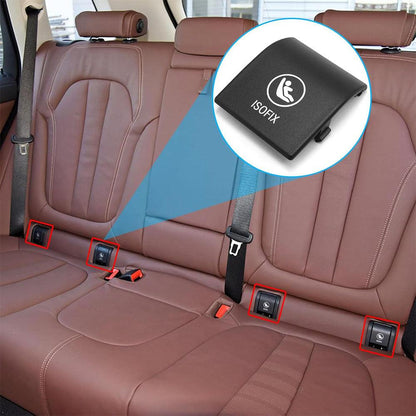 Mavlaro ISOFIX-Abdeckung 1 Stück für BMW X5 G05 & X7 G07 2019-2025
