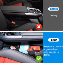 Mavlaro Mittelkonsole Organizer 2-teilig für BMW X1 U11 2023-2025 TPE