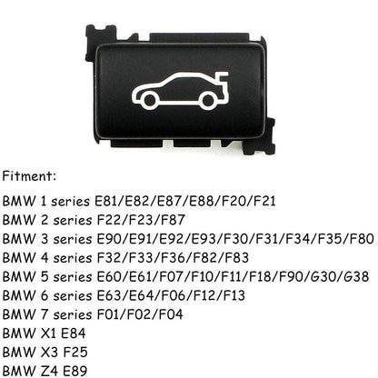 Mavlaro Heckklappen-Taster Abdeckung 3M für BMW 1er-7er X1 X3 Z4 E/F-Chassis