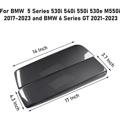 Mavlaro Carbon-Optik Mittelarmlehnen-Abdeckung für BMW G30/G31 und 6er GT G32