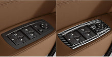 Mavlaro Echtcarbon Fensterheberschalter-Blenden 4-teilig für BMW X3 E83 2004-2010