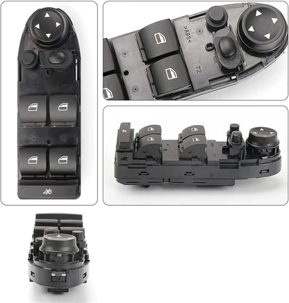 Mavlaro Fensterheber-Hauptschalter Ersatz für BMW X1 E84, X5 E70 & X6 E71/E72 2007-2015