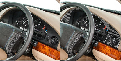 Mavlaro Echtcarbon Tachorahmen / Instrumentenrahmen für BMW 5er E39 & M5 1998-2003