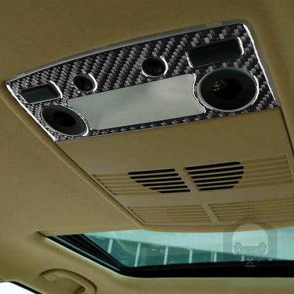 Mavlaro Echtcarbon Fond-Dachleuchten-Rahmen für BMW 5er E60 2004-2010