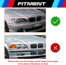 Mavlaro M-Farben Nieren-Zierstreifen für BMW 3er E46 2000-2006 10/11 Streben