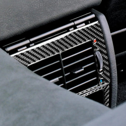 Mavlaro Echtcarbon Fond-Lüftungsdüse Rahmen für BMW 5er E39 & M5 1998-2003