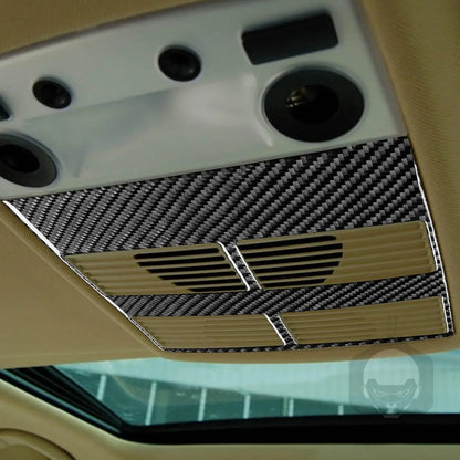 Mavlaro Echtcarbon Fond-Dachlautsprecher-Blende für BMW 5er E60 2004-2010