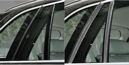 Mavlaro Echtcarbon B- & C-Säulen Fensterblenden 8-teilig für BMW X5 F15/F85 2014-2018