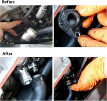 Mavlaro Aluminium Kühlwasserschlauch Anschluss 11537541992/11537544638 für BMW N52 N53 N54