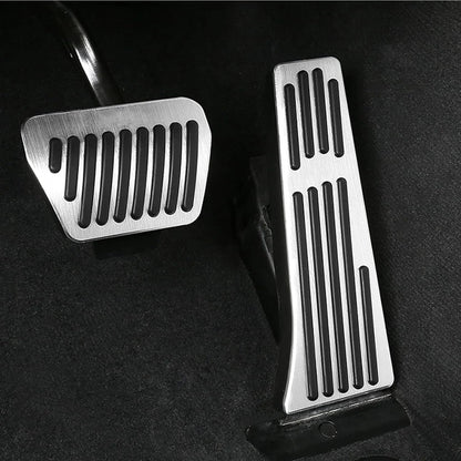 Mavlaro Pedalauflagen Set ohne Bohren für BMW F20 F30 G20 G30 G01 G05 G07