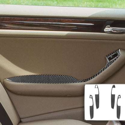 Mavlaro Echtcarbon Fensterheberschalter-Blenden 4-teilig für BMW 3er E46 1998-2005