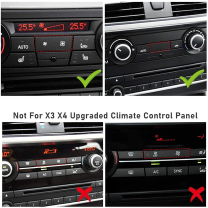 Mavlaro Klimabedienteil Lüftertaste Ersatz für BMW 1er/3er/X1/X3/X4 E/F Modelle