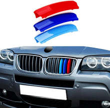 Mavlaro M-Farben Nieren-Zierstreifen für BMW X3 E83 2007-2010 7 Streben