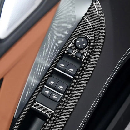 Mavlaro Echtcarbon Fensterheberschalter-Blende für BMW 6er/M6 F06/F12/F13 2011-2018