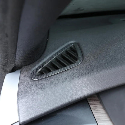 Mavlaro Echtcarbon Armaturenbrett-Lüftungsdüsenblende für BMW X5 F15 & X6 F16 2014-2018 Linkslenker