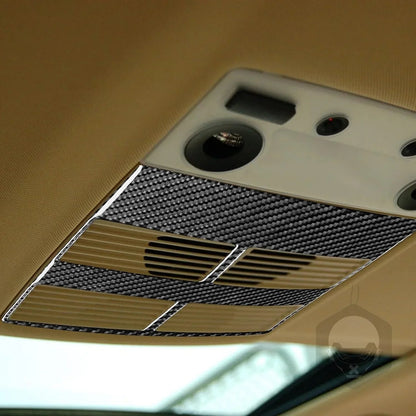Mavlaro Echtcarbon Fond-Dachlautsprecher-Blende für BMW 5er E60 2004-2010