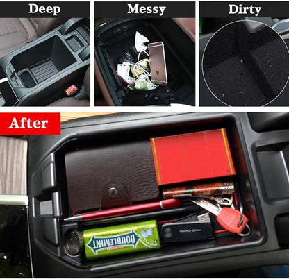 Mavlaro Mittelkonsole Organizer Ablage für BMW X3 G01 2018-2024 & X4 G02 2019-2024