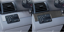 Mavlaro Echtcarbon Fahrer-Armaturenbrett-Blende links für BMW 3er E46 1998-2005