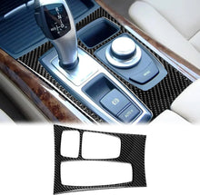 Mavlaro Carbonfaser Schaltkulisse Blende Black C für BMW X5 E70 & X6 E71 2007-2009