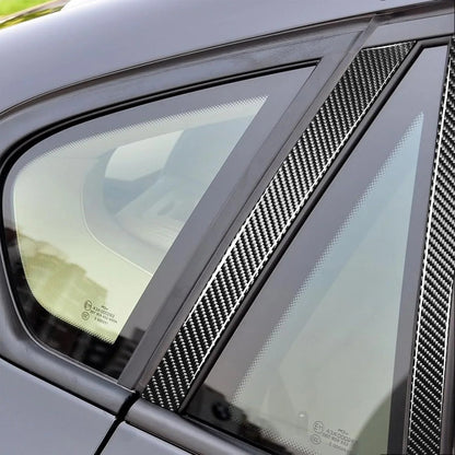 Mavlaro Echtcarbon B- & C-Säulen Fensterblenden 8-teilig für BMW X6 F16/F86 2015-2019