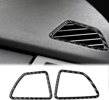 Mavlaro Carbonfaser Armaturenbrett-Lüftungsrahmen 2-teilig für BMW X5 E70 & X6 E71 2008-2013