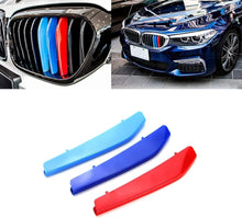 Mavlaro M-Farben Nieren-Zierstreifen für BMW 5er G30/G31 2017-2020 9 Streben