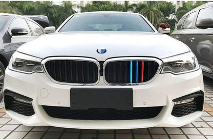Mavlaro M-Farben Nieren-Zierstreifen für BMW 6er GT G32 2018-2020 9 Streben