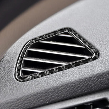 Mavlaro Carbonfaser Armaturenbrett-Lüftungsrahmen 2-teilig für BMW X5 E70 & X6 E71 2008-2013