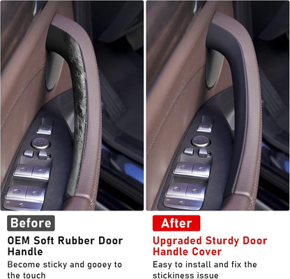 Mavlaro Innentürgriff-Abdeckungen 2-teilig ohne Türverkleidungsausbau für BMW X3 G01/X3 M F97 & X4 G02/F98 2018-2024