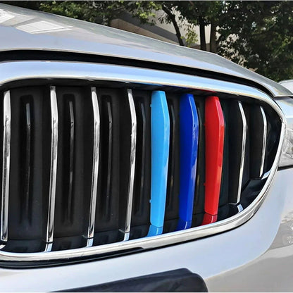 Mavlaro M-Farben Nieren-Zierstreifen für BMW 6er GT G32 2018-2020 9 Streben