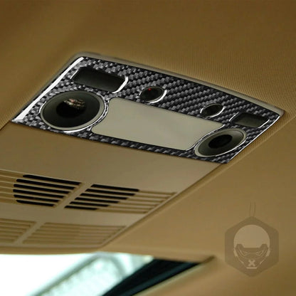 Mavlaro Echtcarbon Fond-Dachleuchten-Rahmen für BMW 5er E60 2004-2010