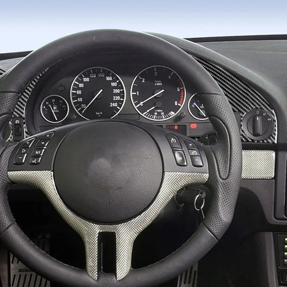 Mavlaro Echtcarbon Tachorahmen / Instrumentenrahmen für BMW 5er E39 & M5 1998-2003
