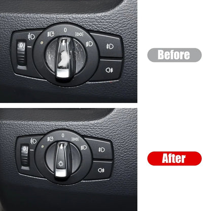 Mavlaro Lichtschalter Drehknopf Ersatz 61316932794/61319169405 für BMW E81 E82 E90 E91 E84